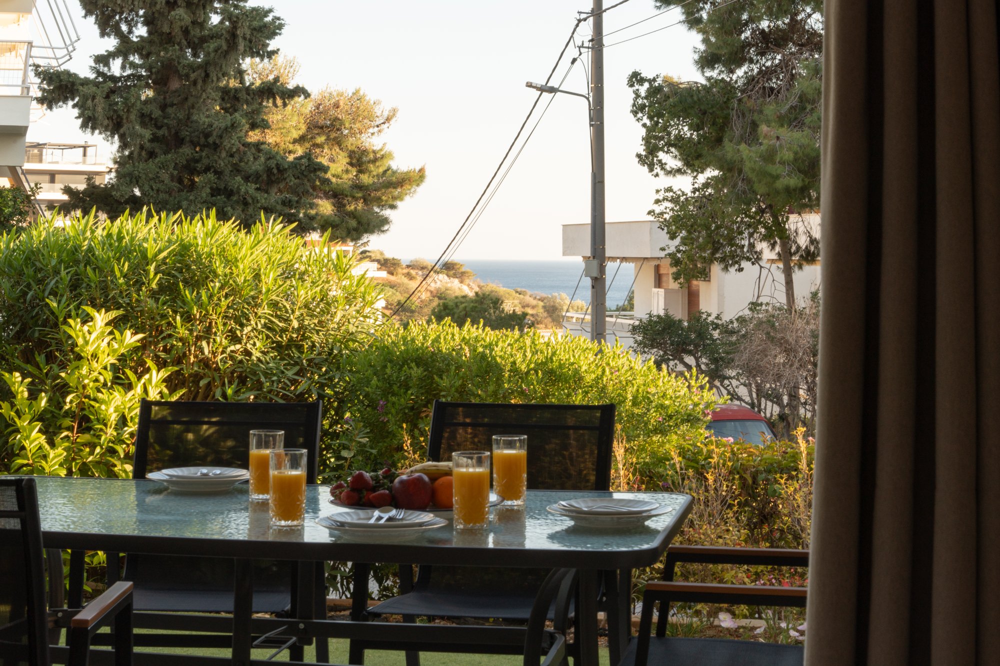 Evening terrace